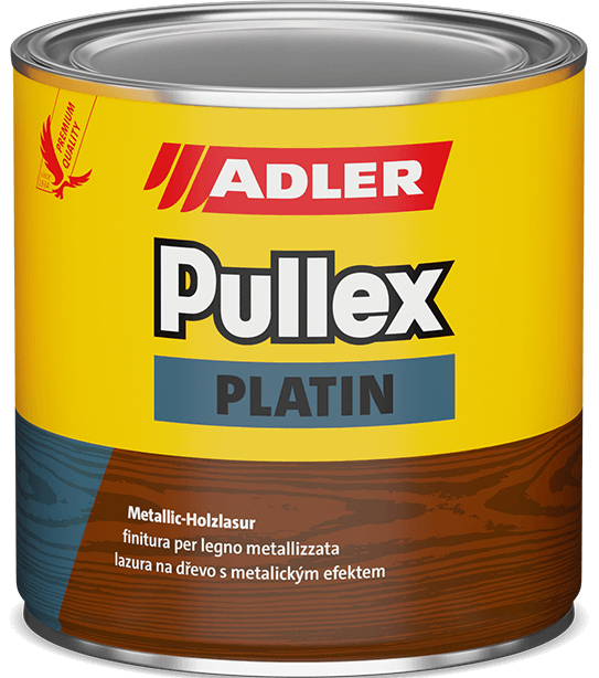 Лазурь с эффектом серебра Pullex Platin